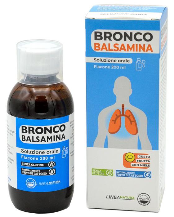 Bronco Balsamina Sciroppo Integratore Vie Respiratorie 200 ml