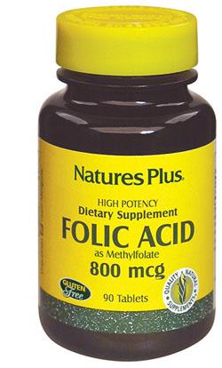 Nature's Plus Acido Folico 90tav