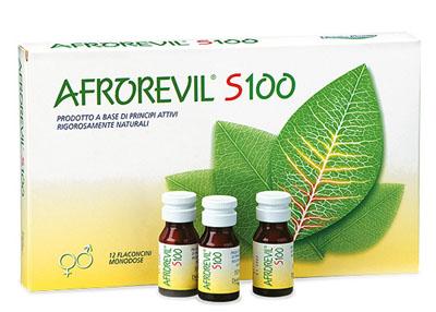 Afrorevil S100 Integratore Alimentare 12 Flaconcini