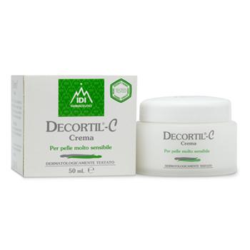 Decortil C Crema Viso per pelli Molto Sensibile Trattamento Idratante 50 ml