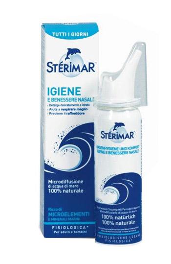 Sterimar Linea Pulizia e Salute del Naso Spray Nasale Fisiologico 50 ml