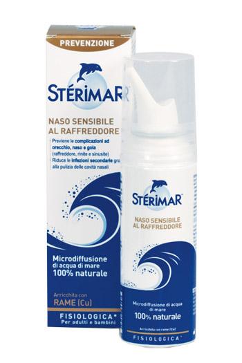 Sterimar CU Spray Nasale Acqua di Mare 100 ml