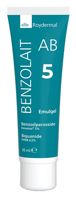 Benzolait AB5 Emulgel Trattamento Per Pelli Grasse A Tendenza Acneica 30 ml