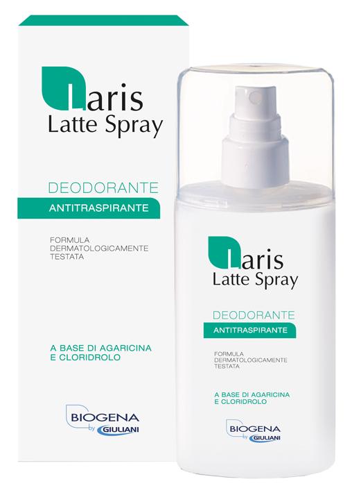 Biogena Linea Deodorazione e Ipersudorazione Laris Spray Antitraspirante 100 ml