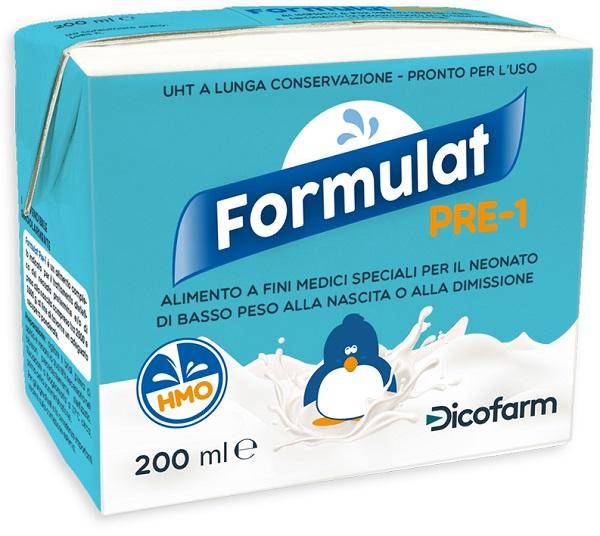 Formulat Pre 1 Latte per Neonati 3 x 200 ml