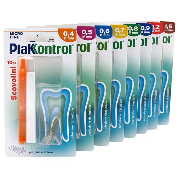 Plakkontrol Linea Igiene Interdentale Quotidiana 10 Scovolini no Manico 0,7 mm