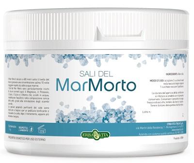 Erba Vita Sali Mar Morto per Bagni, Pediluvi e Scrub 1 Kg