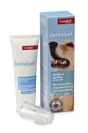 Candioli Dentalpet Dentifricio Per Cani e Gatti 50 ml