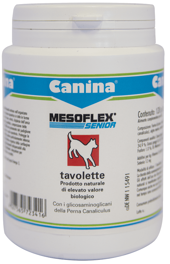 Canina Mesoflex Senior Integratore Articolare Cane 120 Tavolette