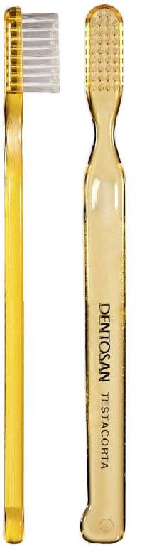 Dentosan Linea Igiene Dentale Quotidiana Spazzolino Testa Corta Punte Arrotondat