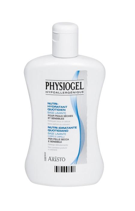 Physiogel Nutri-Idratante Base Lavante Detergente per Corpo e Capelli 250 ml