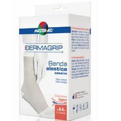 Dermagrip Benda Elastica Auto Aderente Per Medicazioni Con Leggero Effetto Compr