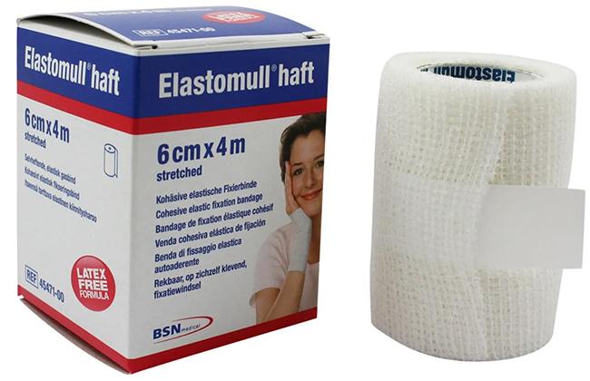 Benda Elastica Autoadesiva Elastomull Haft Blu 6x400cm