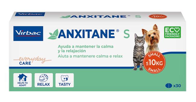 Virbac Anxitane S Suppl Nutr 30cpr