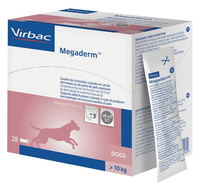 Megaderm Mangime Complementare Cani/Gatti 22x8ml