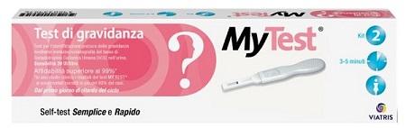 My Test Hcg Rapid Test Gravidanza 2 Pezzi