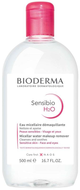 Bioderma Sensibio H2O Detergente Micellare Struccante per Pelle Sensibile 500 ml