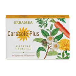 Erbamea Carosole Plus Integratore Prepara la Pelle per l'Abbronzatura 24 Capsule