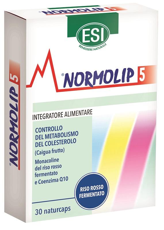 Esi Normolip 5 Integratore per il Controllo del Colesterolo 30 Naturcaps