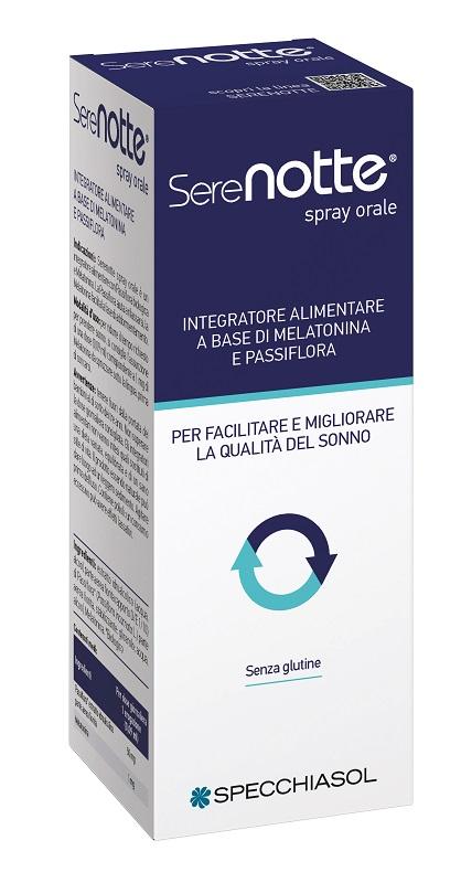 Specchiasol Serenotte Spray Orale Integratore per il Rilassamento 15 ml