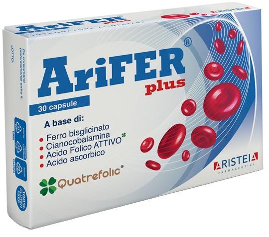 Arifer Plus Integratore di Ferro e Vitamine 30 Capsule