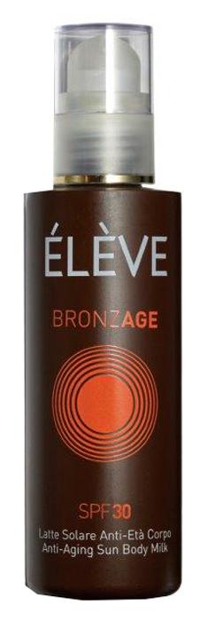 Élève Bronzage Latte Solare Protezione 30 Anti-Età Corpo 20