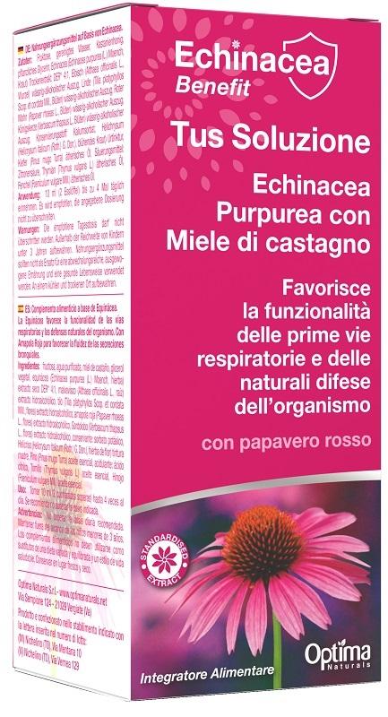 Optima Echinacea Tus Soluzione Integratore Vie Respiratorie 200 ml
