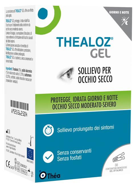 Laboratoires Thea Linea Salute Occhi Thealoz Gel Idratante Protettivo 30 Fiale