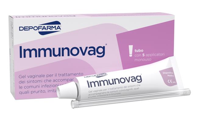 Immunovag Gel Vaginale Tubo Da 35ml Con 5 Applicatori Monouso