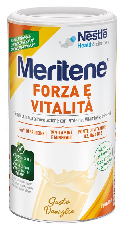 Nestle Meritene Proteine Vitamine in Polvere Gusto Vaniglia 270 g