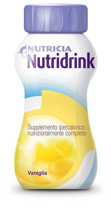 Nutridrink Integratore Nutrizionale Gusto Vaniglia 4x200 ml