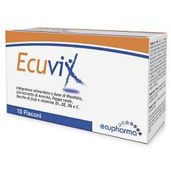 Ecuvix Integratore 10 Flaconcini da 10 ml