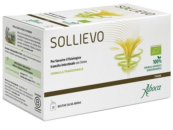 Aboca Sollievo Tisana Integratore per il Transito Intestinale 20 Filtri