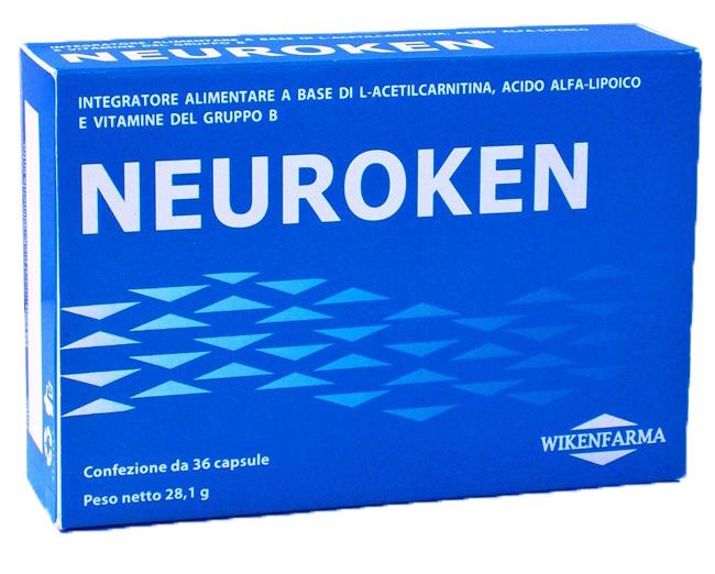 Neuroken Integratore Sistema Nervoso 36 Capsule