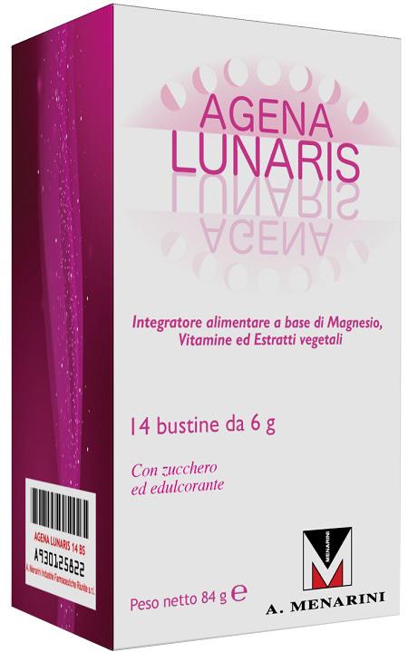 Agena Lunaris Integratore Contro I Disturbi del Ciclo Mestruale 14 bustine