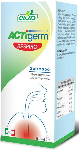Actigerm Respiro Sciroppo 250ml