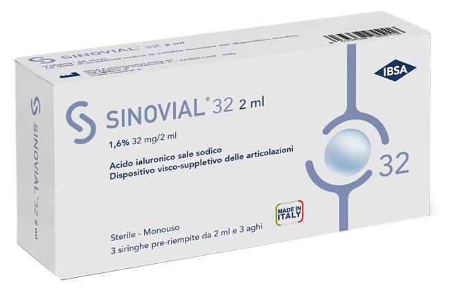 Sinovial Forte Siringa 1,6% 3 Pezzi