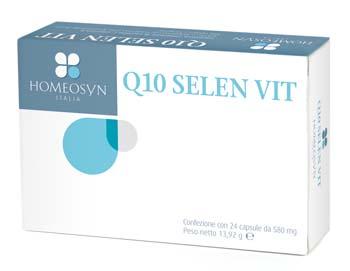 Q10 Selen Vit Integratore Antiossidante 24 Capsule