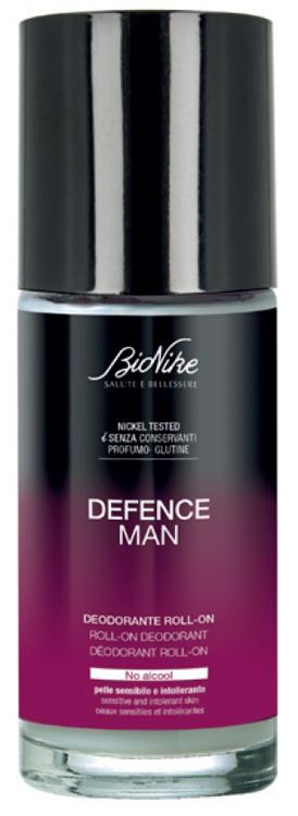 Bionike Defence Man Dry Touch Deodorante Uomo Roll-on Pelli Sensibili 50 ml