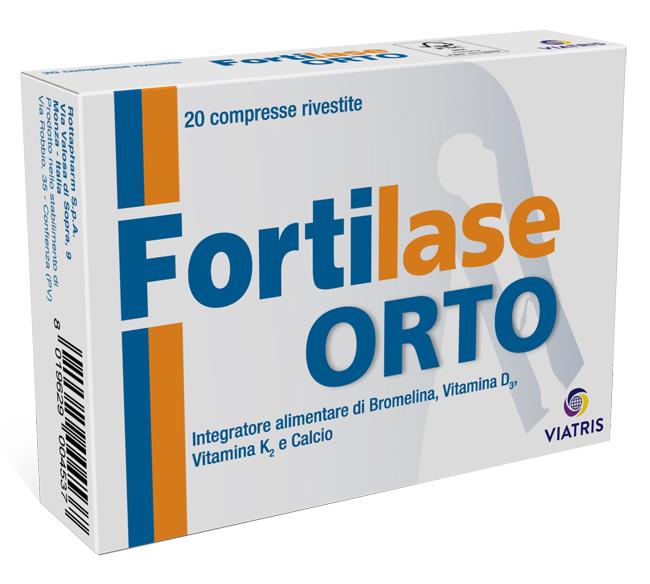 Meda Pharma Fortilase Orto 20 Compresse