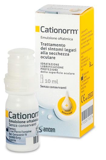 Santen Italy Gocce Oculari Cationorm Multidose 10 Ml