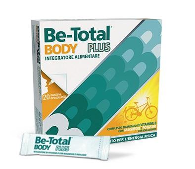 Betotal Body Plus Integratore di Vitamine B con Magnesio e Potassio 20 Bustine