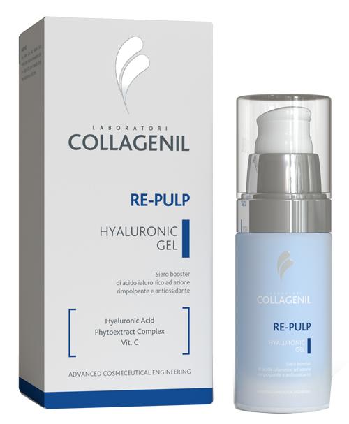 Collagenil Re-pulp Hyaluronic Gel Siero Viso Booster di Acido Ialuronico 30 ml