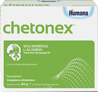 Humana Chetonex Integratore Alimentare Vitamine e Sali Minerali 14 Bustine