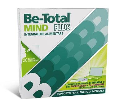 Be-Total Mind Plus Integratore di Supporto per l'Energia Mentale 20 Bustine
