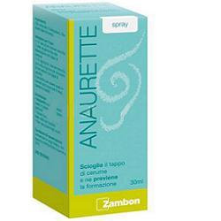Zambon Italia Spray Irrigatore Per La Rimozione Del Cerume Anaurette 30 Ml