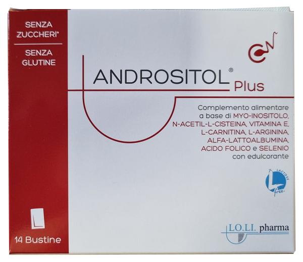 Lo.Li.Pharm Linea Minerali e Vitamine Andrositol Plus Integratore 14 Buste