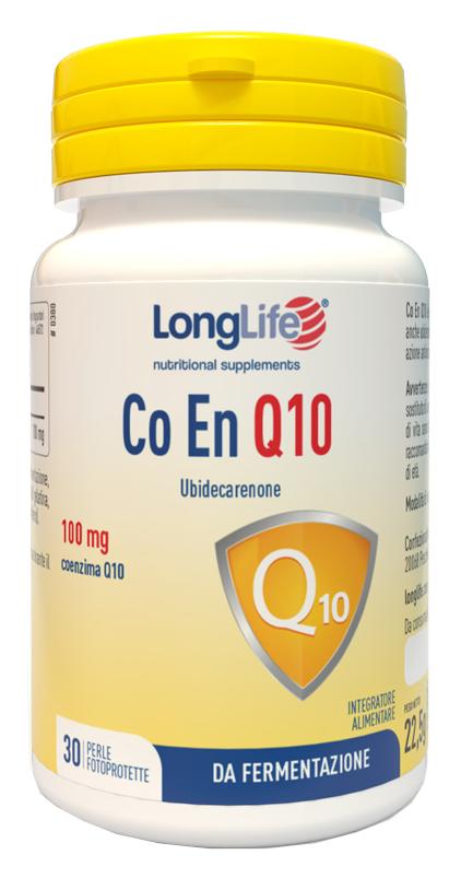LongLife Linea Antiossidanti Co En Q10 100 mg Integratore Alimentare 30 Perle