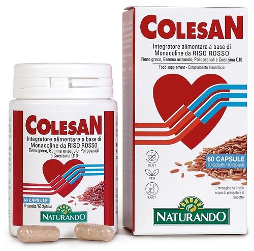 Colesan Integratore per Mantenere i Livelli di Colesterolo 60 Capsule