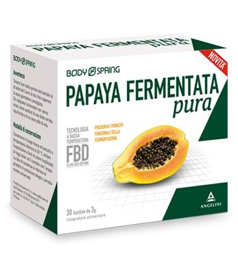 Body Spring Linea Benessere Energia Papaya Fermentata Pura 30 Buste